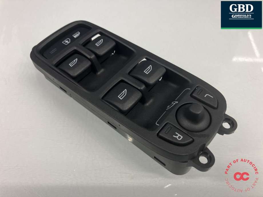Bryter ruteheis førerdørspanel til Volvo XC60 2008-2013 (Type I, Fase 1) (31295119|)