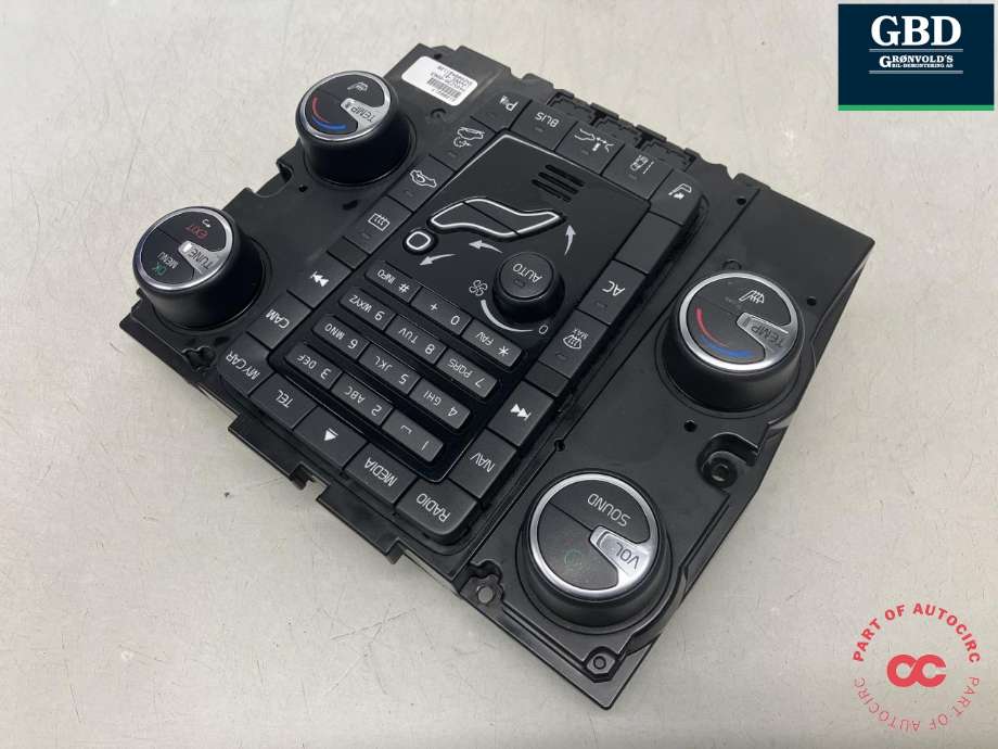 Varmeapparat betjening til Volvo XC60 2008-2013 (Type I, Fase 1) (30795271|)