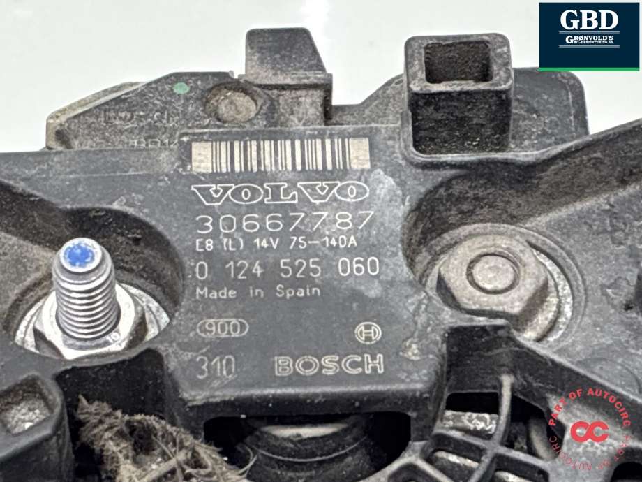 Dynamo diesel til Volvo XC70 2005-2007 (Type I, Fase 2) (36012358|30667787|)
