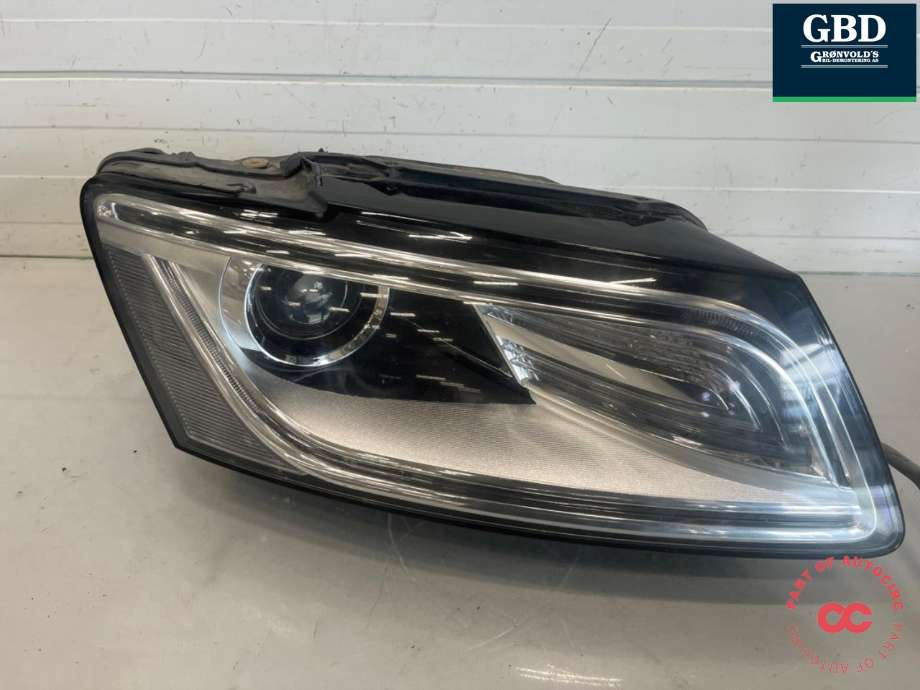 Frontlykt høyre xenon til Audi Q5 2012-2017 (Type I, Fase 2) (8R0 941 044 C|)