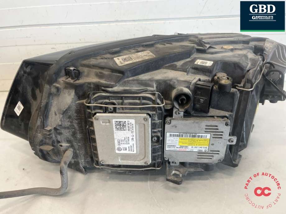 Frontlykt høyre xenon til Audi Q5 2012-2017 (Type I, Fase 2) (8R0 941 044 C|)