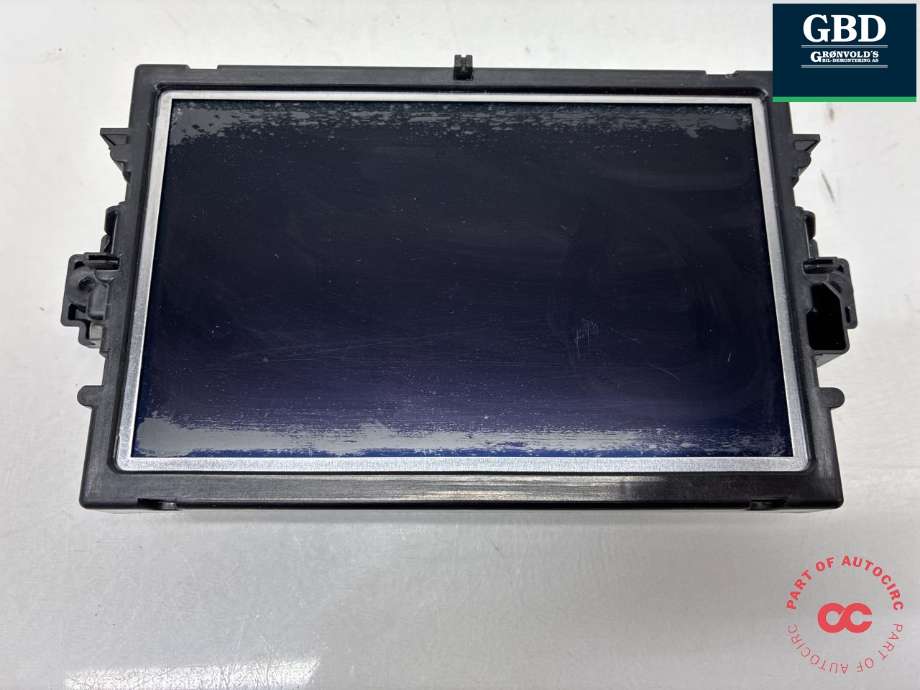 Bilstereo navigasjon skjerm til Mercedes ML, 2011-2015 (Fase 1) (W166) (W166) (A 172 900 39 04)
