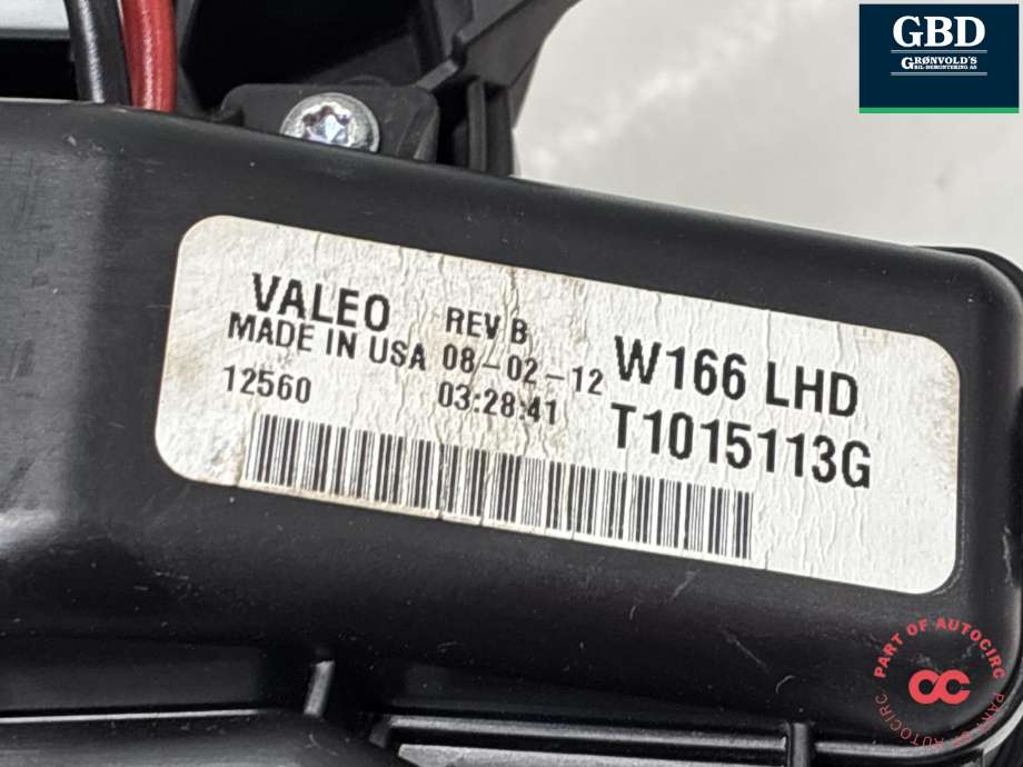 Varmeapparat motor til Mercedes ML 2011-2015 (Fase 1) (W166) (W166) (A 166 906 61 00 64|A 166 906 61 00|)