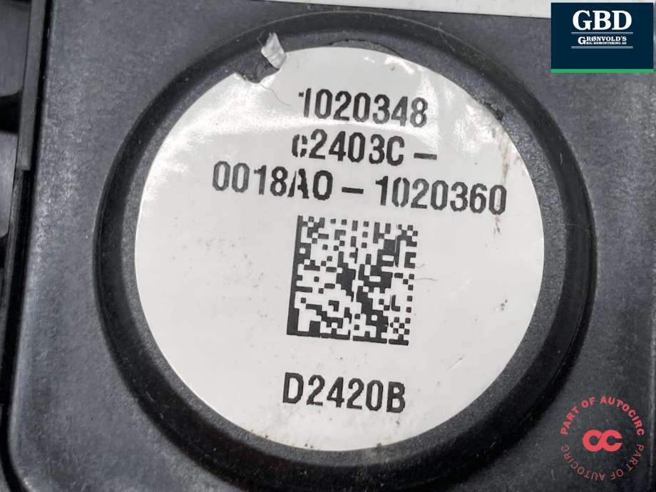 Pedal gass til Tesla Model 3 2024-->> (Fase 2)  (1344691-01-B|1020348|)