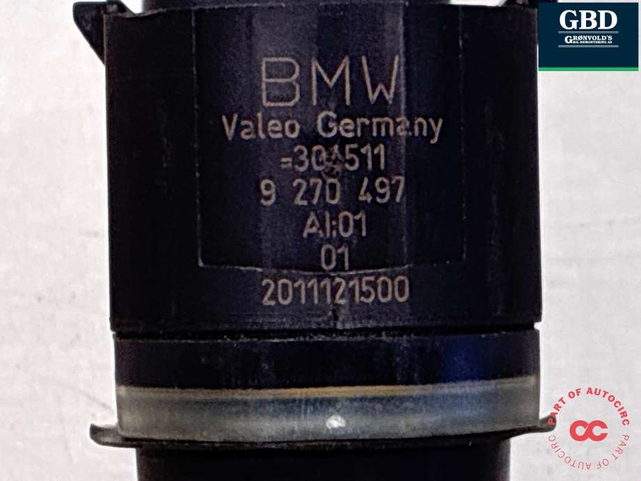 Parkeringssensor bak til BMW 5-Serie 2010-2017 (F10/F11) (F10/F11) (66 20 9 233 034|9270 497|)