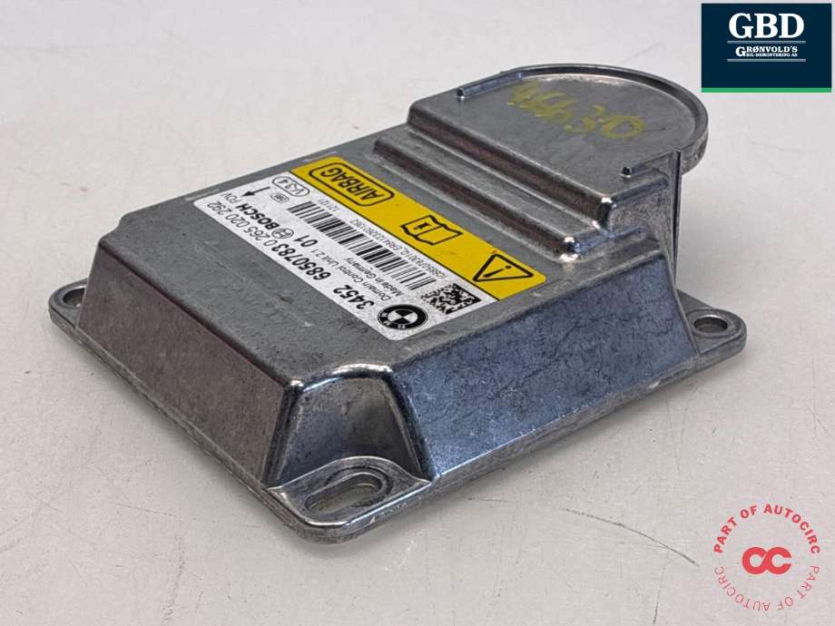 Styreenhet airbag hovedsensor til BMW 5-Serie 2010-2017 (F10/F11) (F10/F11) (65 77 7 911 607|65 77 9 319 493|3452 6850783)