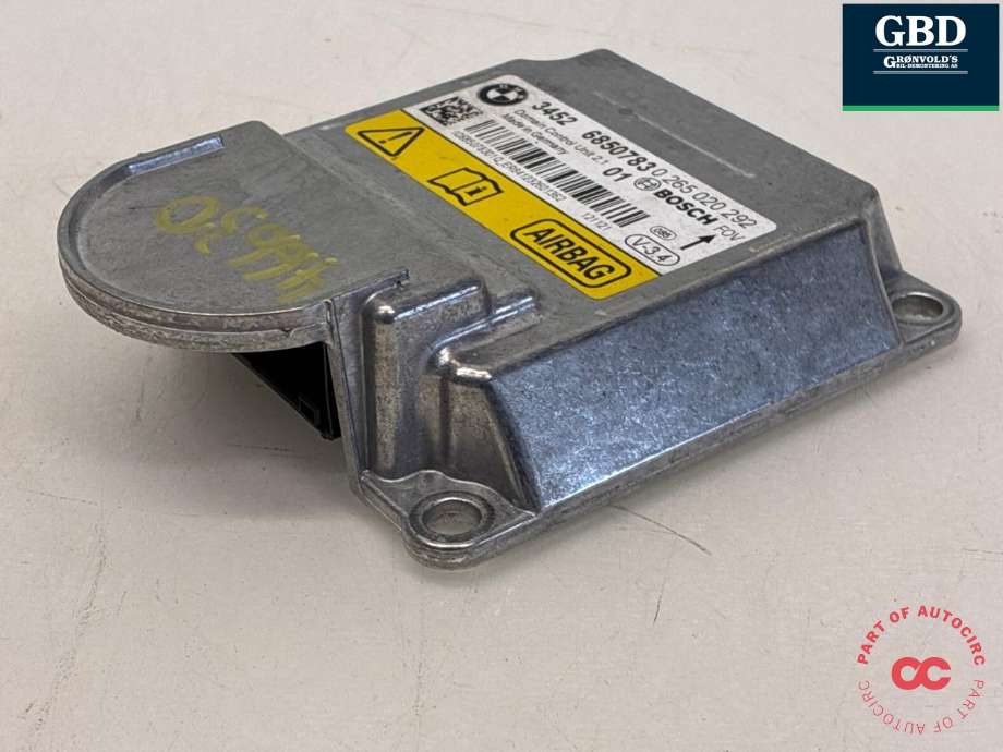 Styreenhet airbag hovedsensor til BMW 5-Serie 2010-2017 (F10/F11) (F10/F11) (65 77 7 911 607|65 77 9 319 493|3452 6850783)