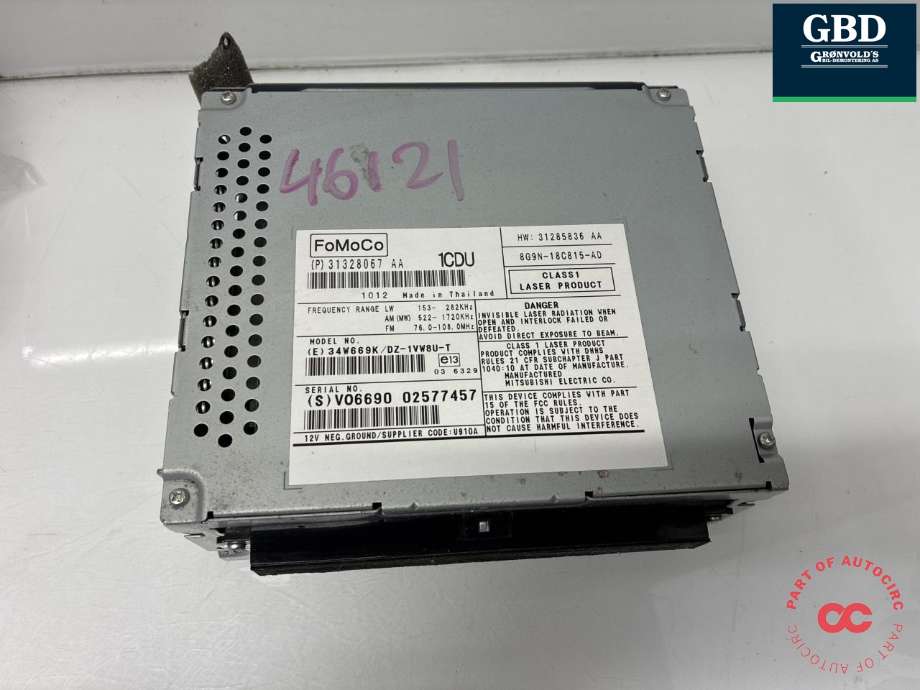 Bilstereo til Volvo XC70 2008-2013 (Type II, Fase 1)  (36050928|)