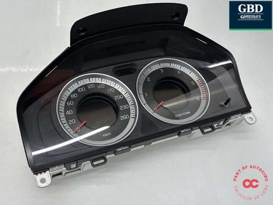 Instrumentpanel til Volvo XC70, 2008-2013 (Type II, Fase 1)  (36001834)