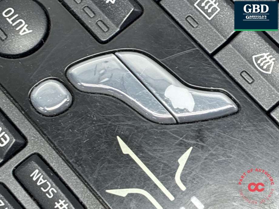 Varmeapparat betjening til Volvo XC70 2008-2013 (Type II, Fase 1)  (30782902|)