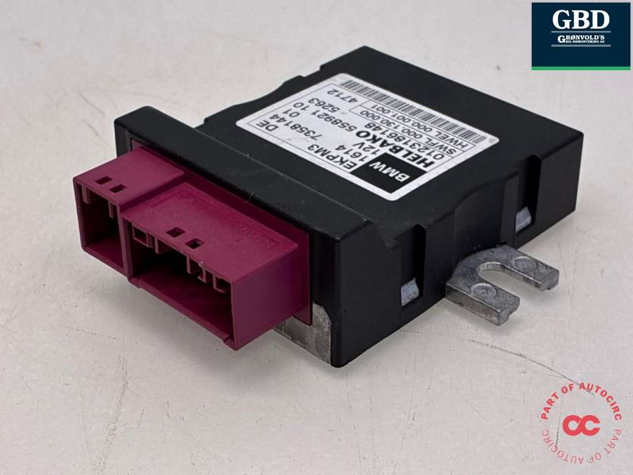 Styreenhet drivstoffpumpe til BMW 5-Serie 2010-2017 (F10/F11) (F10/F11) (16 14 7 411 596|16 14 7 426 095|1614 7358144)