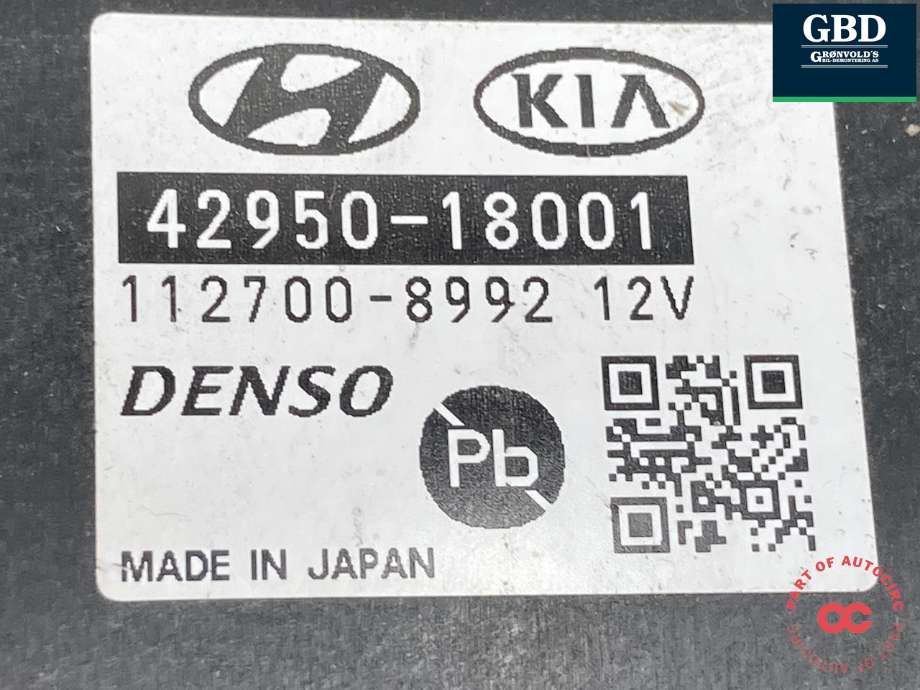 Styreenhet diverse til Kia Niro 2016-2021  (4295018001|42950-18001|)