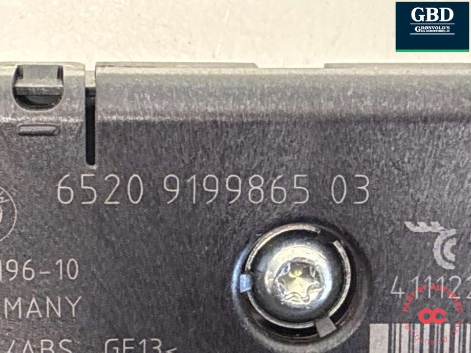 Antenne forsterker til BMW 5-Serie 2010-2017 (F10/F11) (F10/F11) (65 20 9 276 016|65209199865 03|)