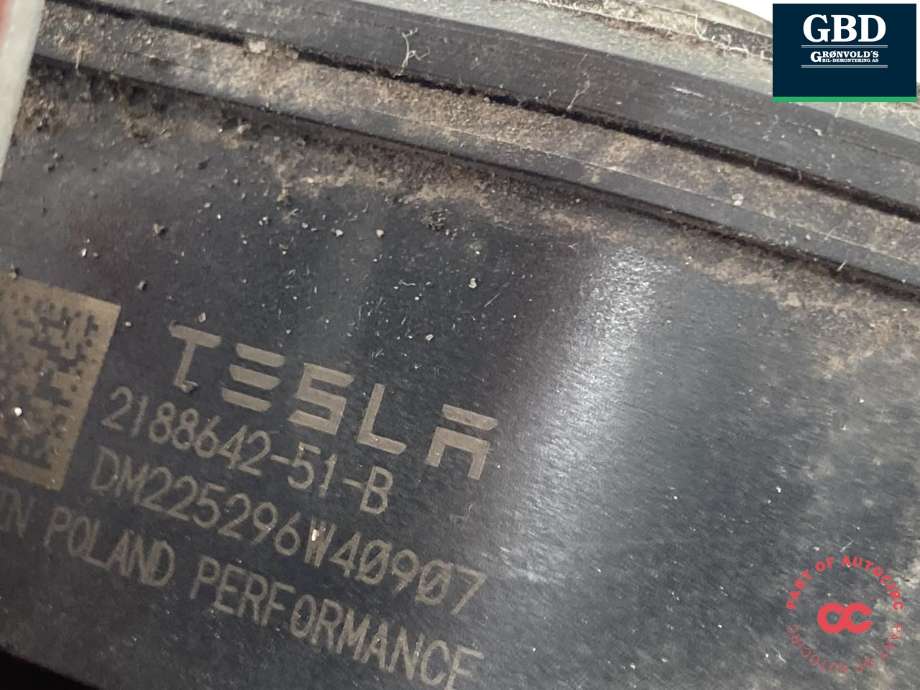 Bremsecaliper høyre bak, elektrisk til Tesla Model Y 2024-->> (Type II) (8008314-00-A|)
