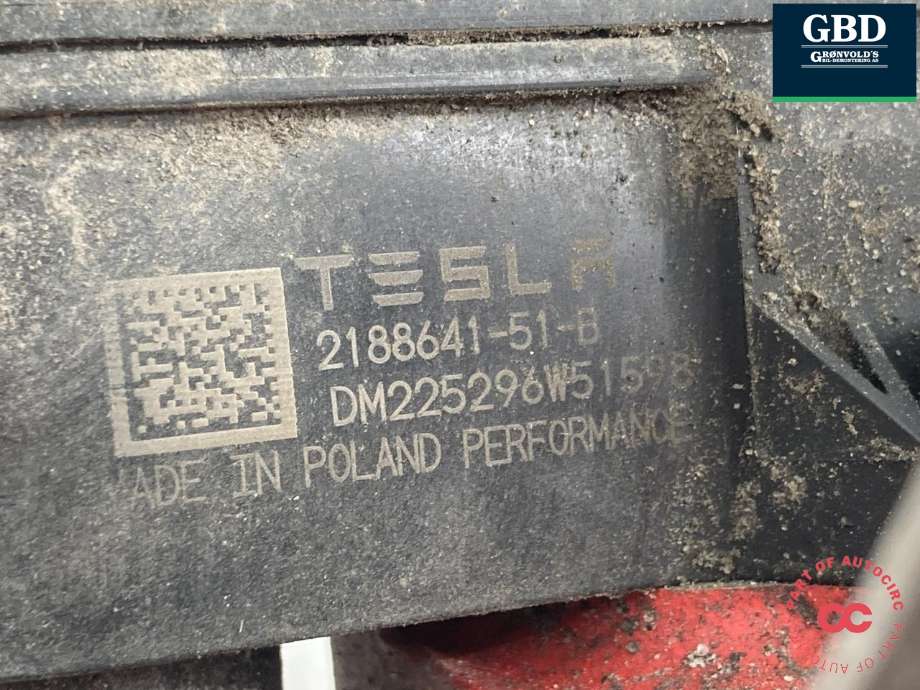 Bremsecaliper venstre bak, elektrisk til Tesla Model Y 2024-->> (Type II)  (8008313-00-A|)