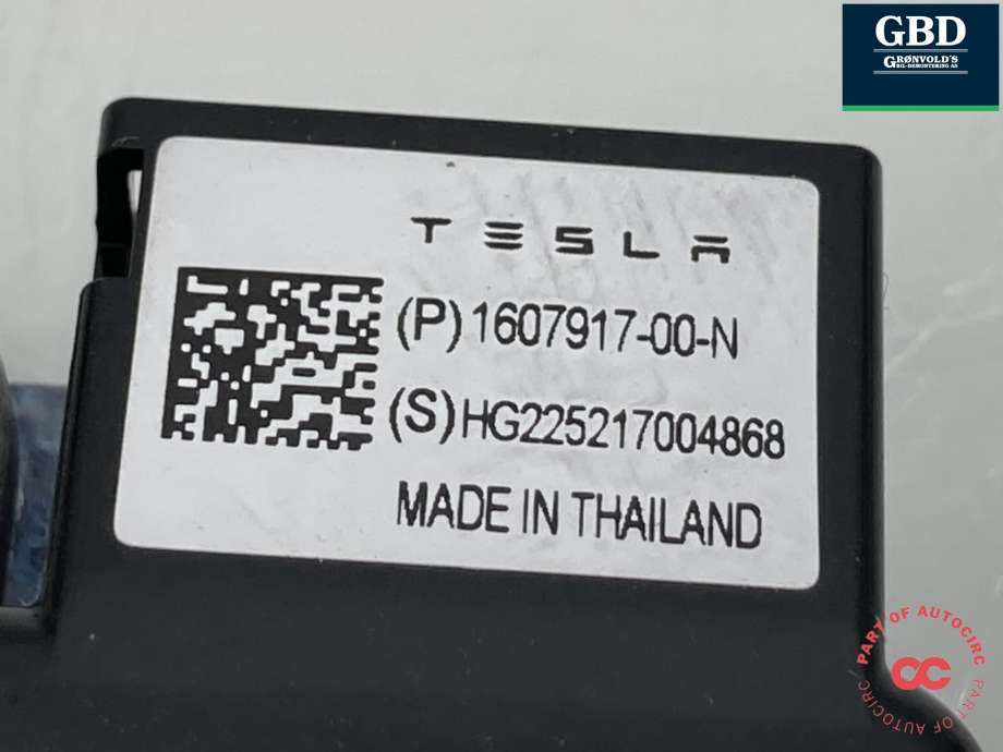 Sensor radar til Tesla Model Y 2024-->> (Type II)  (1607917-00-N|)