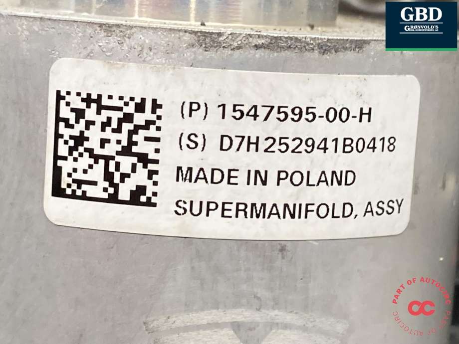Varmeapparat diverse til Tesla Model Y 2024-->> (Type II) (1547595-00-H|1547595-00-G|1547595-02-H| 1625000-A1-B)