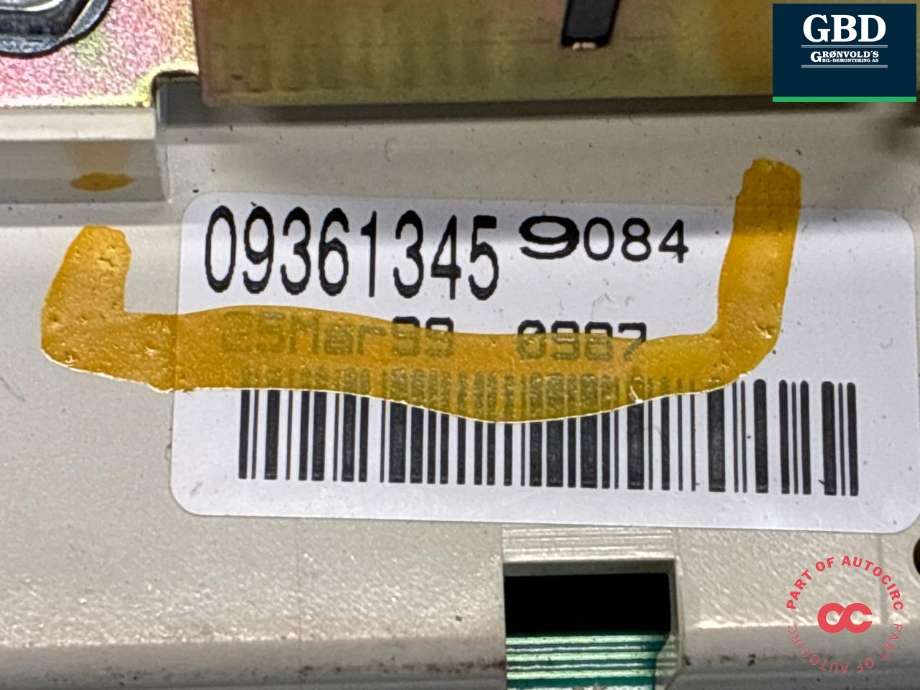 Varmeapparat betjening til Chevrolet Silverado 2002-2006  (19244874|)