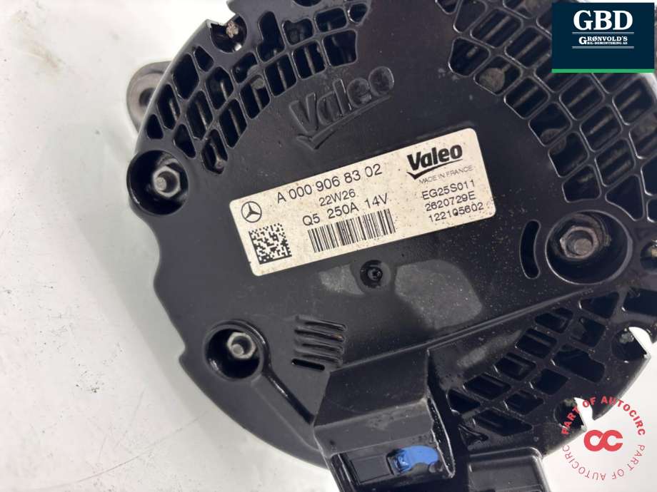 Dynamo diesel til Mercedes Vito 2014-->> (W447) (W447) (VALEO|A 000 906 83 02|A 000 906 83 02 80|)