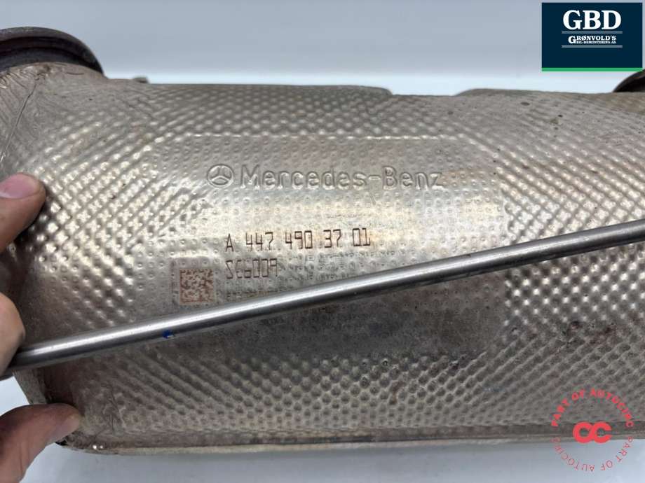 Partikkelfilter til Mercedes Vito 2014-->> (W447) (W447) (A 447 490 07 02|A 447 490 37 01|)