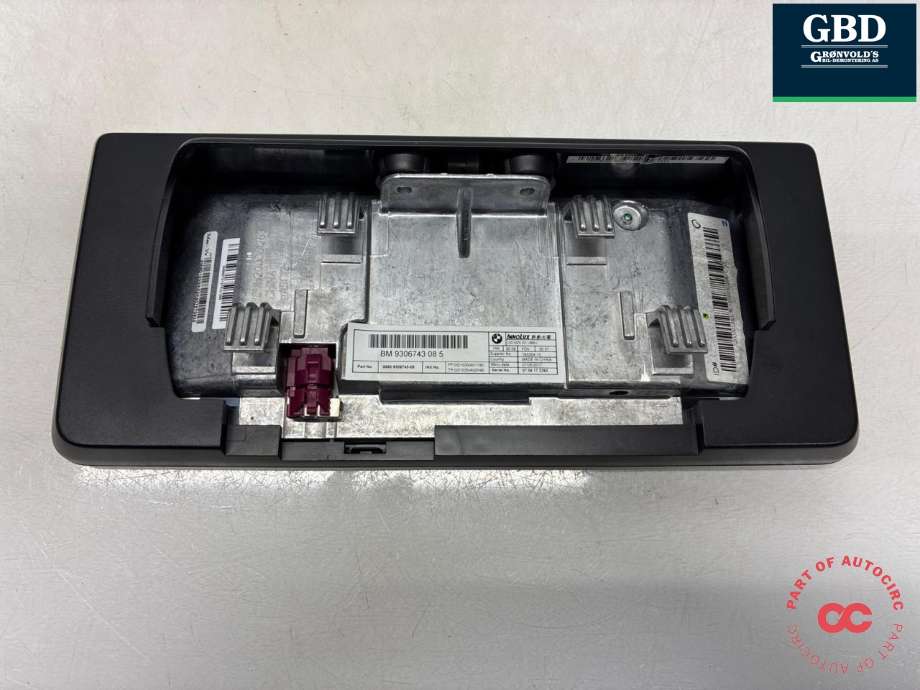Bilstereo navigasjon skjerm til BMW i3 2013-2022 (65 50 9 306 743|)