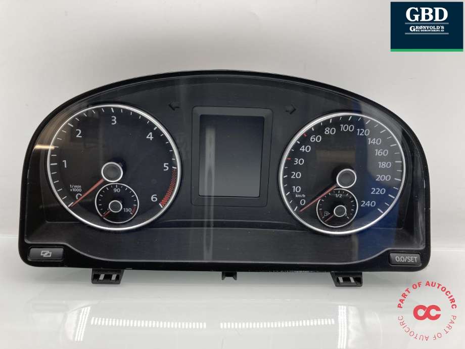 Instrumentpanel til VW Touran 2010-2015 (Type I, Fase 3) (1T0 920 881 A|1T0 920 881 AX|)