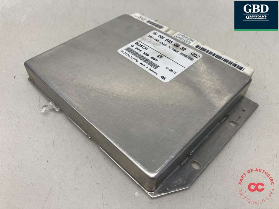 Styreenhet antispinn til Mercedes S-Klasse 1999-2005 (W220) (W220) (BOSCH|A 031 545 09 32 64|A 031 545 09 32|A 031 545 08 32| 0 265 109 497)