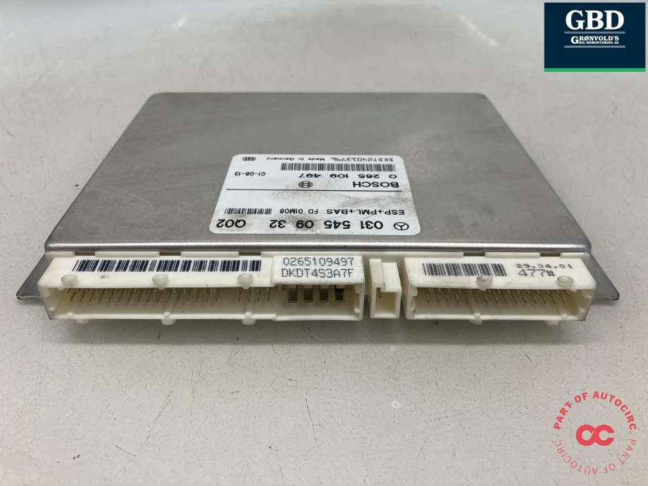 Styreenhet antispinn til Mercedes S-Klasse 1999-2005 (W220) (W220) (BOSCH|A 031 545 09 32 64|A 031 545 09 32|A 031 545 08 32| 0 265 109 497)