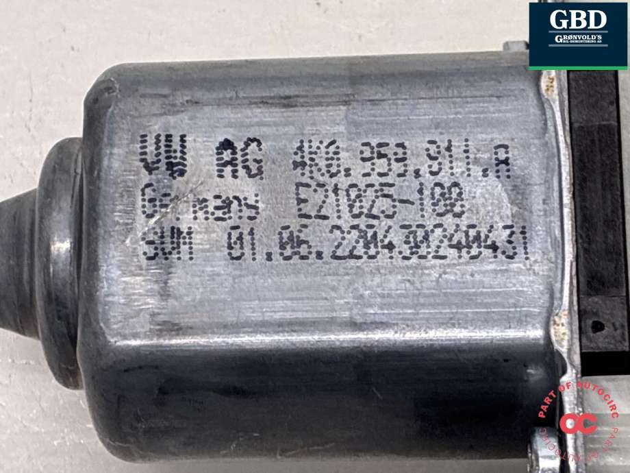 Ruteheis, kun motor, venstre foran til VW ID.5 2022-->>  (4K0 959 811 A|4K0 959 911 A|)