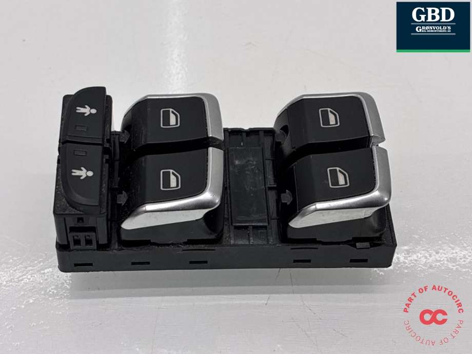 Bryter ruteheis førerdørspanel til Audi A6, Allroad 2015-2019 (Type III, Fase 2) (C7) (C7) (4G0 959 851|4G0 959 851 5PR|)