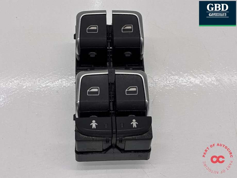 Bryter ruteheis førerdørspanel til Audi A6, Allroad 2015-2019 (Type III, Fase 2) (C7) (C7) (4G0 959 851|4G0 959 851 5PR|)