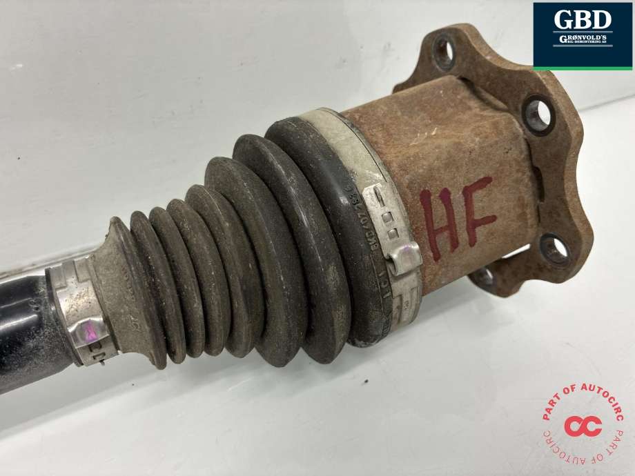 Drivaksel høyre foran, diesel/automat til Audi A6, Allroad 2015-2019 (Type III, Fase 2) (C7) (C7) (4G0 407 271 F|)