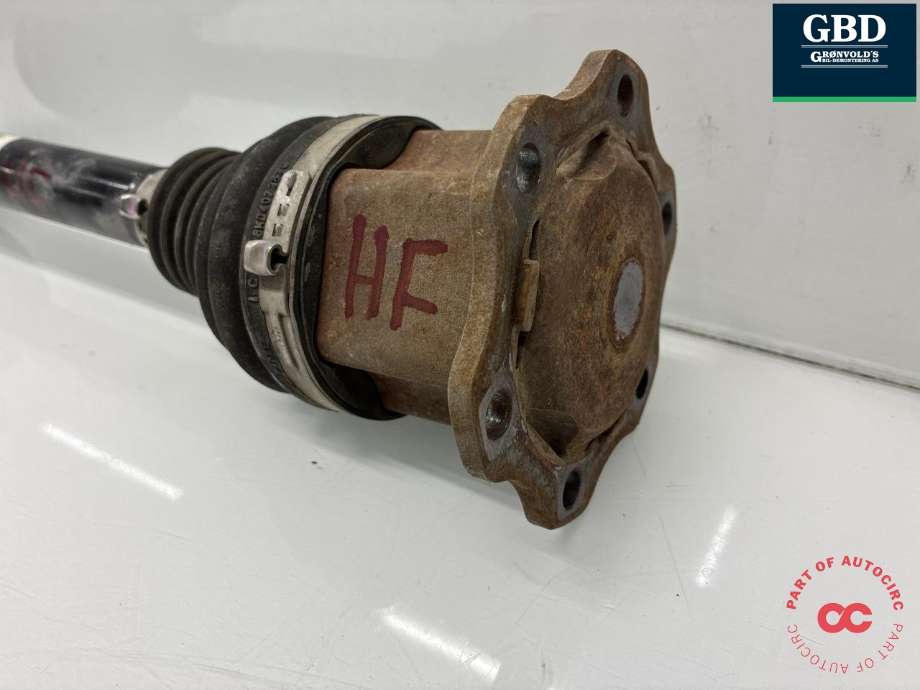 Drivaksel høyre foran, diesel/automat til Audi A6, Allroad 2015-2019 (Type III, Fase 2) (C7) (C7) (4G0 407 271 F|)