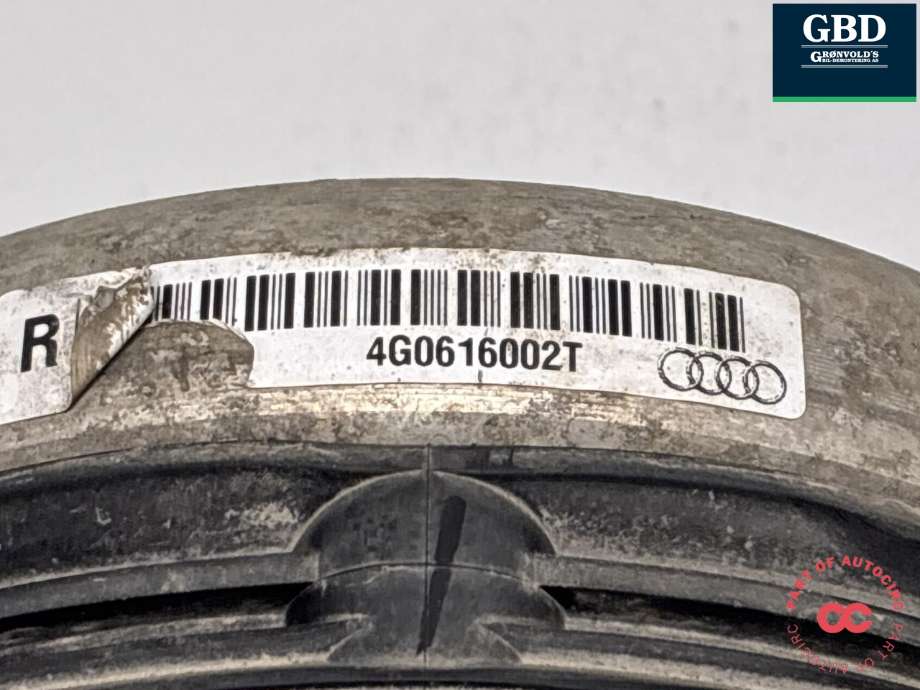 Fjær bak nivå luftpute/belg til Audi A6, Allroad 2015-2019 (Type III, Fase 2) (C7) (C7) (4G0 616 002 T|)