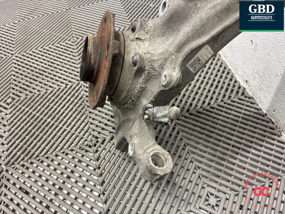 Hjulspindel høyre foran til Audi A6, Allroad 2015-2019 (Type III, Fase 2) (C7) (C7) (4G0 407 254 B|)