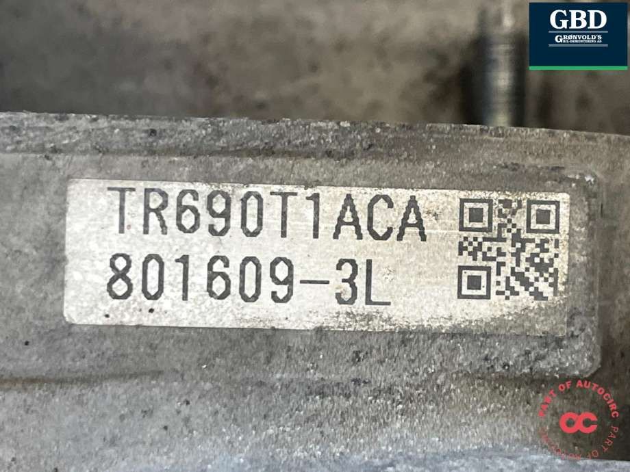 Girkasse automat til Subaru Outback 2015-2020 (Type V) (31000AJ540|TR690T1ACA|8016093L)