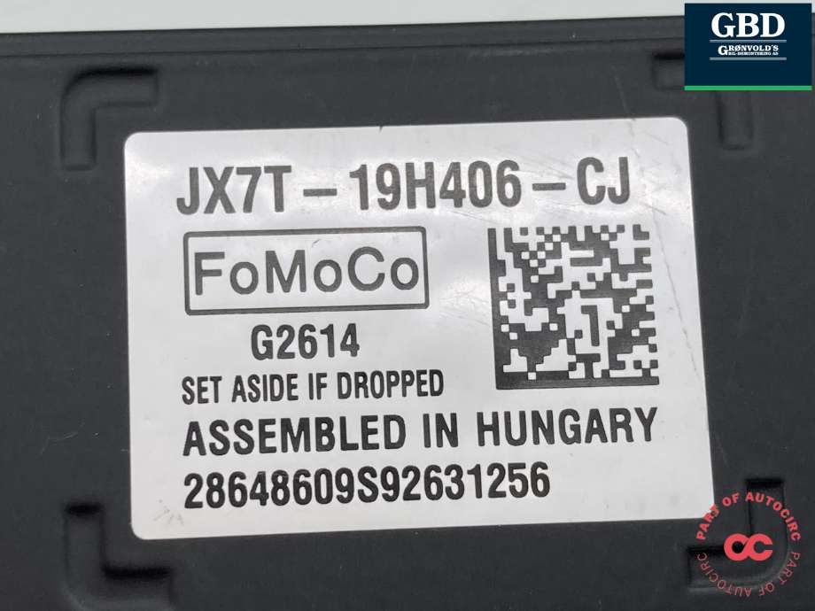 Kamera til Ford Focus 2018-->> (Type IV) (2588347|JX7T-19H406-CP|JX7T-19H406-CJ)
