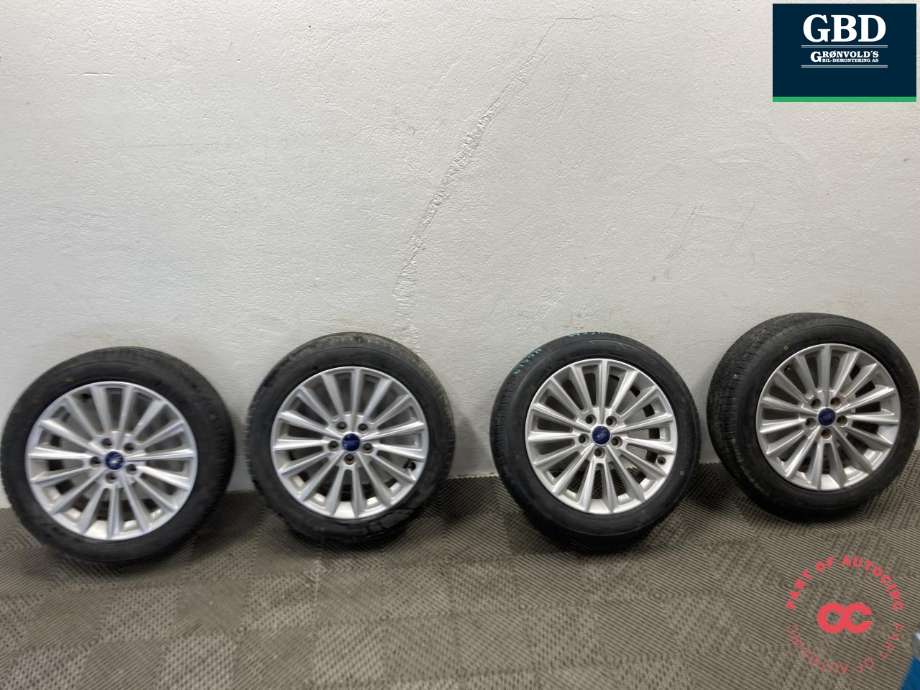 Hjulsett aluminium sommer til Ford Focus 2014-2018 (Type III, Fase 2) (HAIDA EX-COMFORT|215/50ZR17 95W XL|PROD 2025 4.8MM|7.0X17H2 ET50)