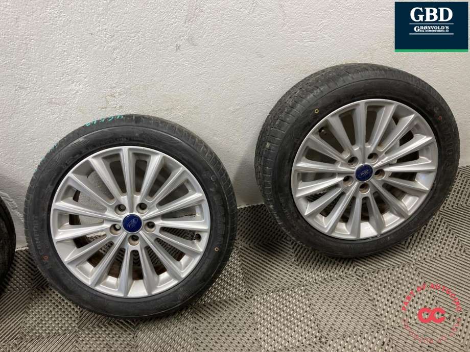 Hjulsett aluminium sommer til Ford Focus 2014-2018 (Type III, Fase 2) (HAIDA EX-COMFORT|215/50ZR17 95W XL|PROD 2025 4.8MM|7.0X17H2 ET50)