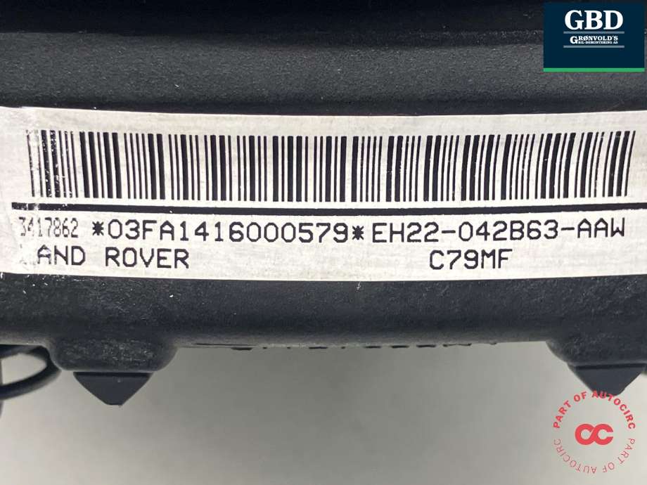 Airbag rattpute til Land Rover Discovery 2009-2017 (Type IV) (LR012075|8H2M042B63AA|)