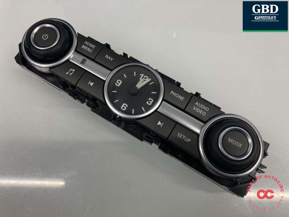Bilstereo navigasjon betjeningspanel til Land Rover Discovery, 2009-2017 (Type IV)  (LR029583)