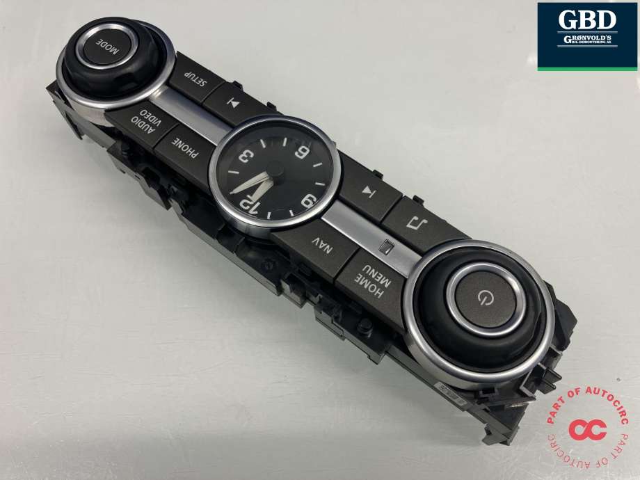 Bilstereo navigasjon betjeningspanel til Land Rover Discovery 2009-2017 (Type IV) (LR029583|CH2218C858BB|)