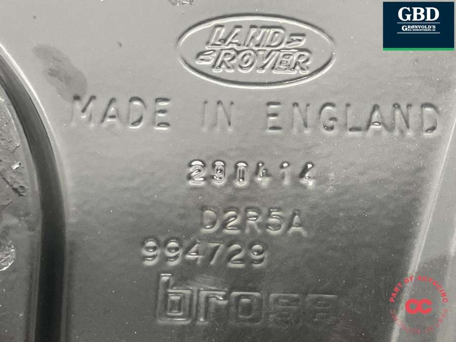 Ruteheis høyre bak til Land Rover Discovery 2009-2017 (Type IV)  (LR052109|AH2227000AB|)
