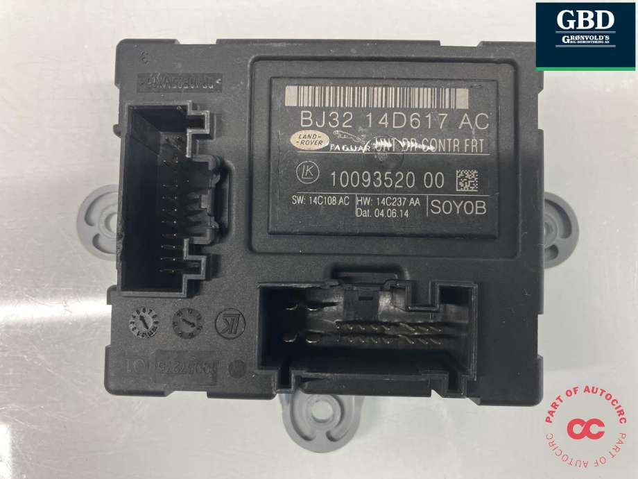 Styreenhet dør høyre foran til Land Rover Discovery 2009-2017 (Type IV) (LR044069|BJ3214D617AD|)