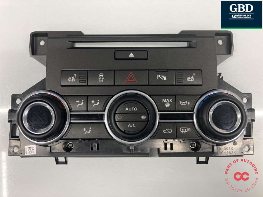 Varmeapparat betjening til Land Rover Discovery 2009-2017 (Type IV)  (LR070853|GH2219E900NA|LR029588| CH2219E900NB)