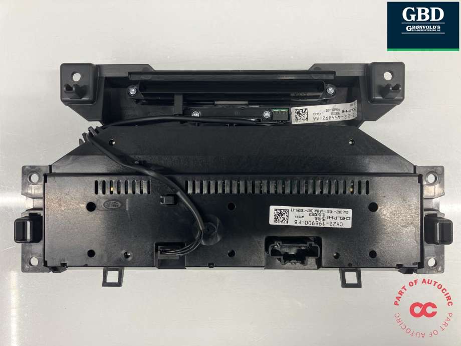 Varmeapparat betjening til Land Rover Discovery 2009-2017 (Type IV)  (LR070853|GH2219E900NA|LR029588| CH2219E900NB)