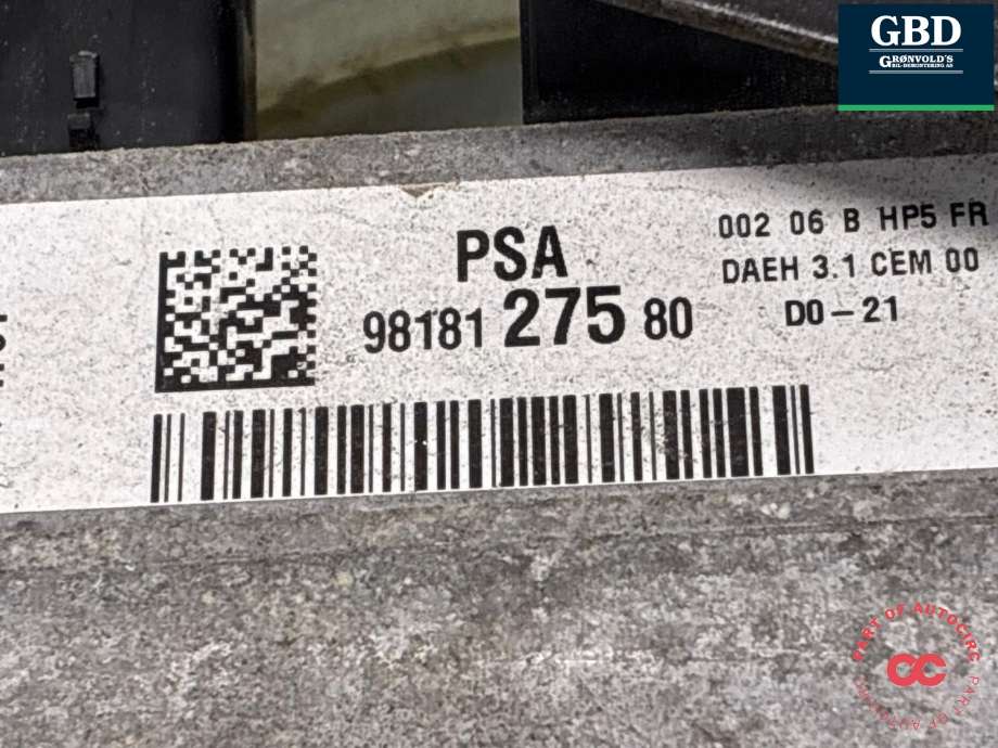 Servo pumpe elektrisk til Toyota Proace 2016-->> (Type II)  (SU001A6926|)