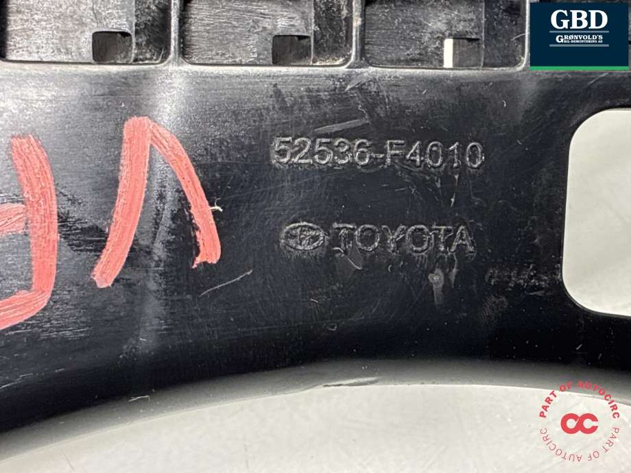 Støtfanger foran feste venstre til Toyota C-HR 2016-->> (52536F4010|)