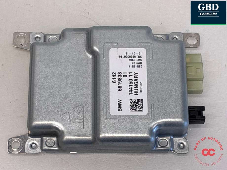 Styreenhet batteri hybrid (BMS - Battery Management System) til BMW 3-Serie, 2012-2018 (F30/F31/F34) (F30/F31/F34) (61 42 8 707 828)
