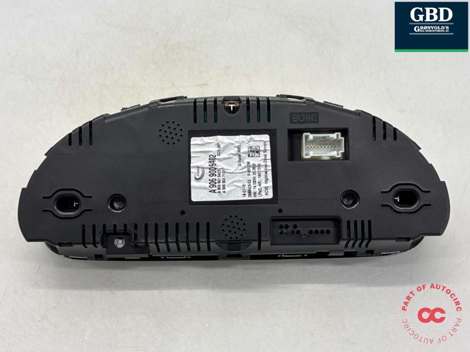 Instrumentpanel til Mercedes Sprinter 2013-2018 (Fase 2) (906) (906) (A 906 900 94 02|A 906 900 41 03|)